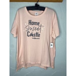 Disney Parks Home Sweet Castle Pink T-Shirt